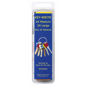 Key-Write Plastic Assorted Key Sleeve