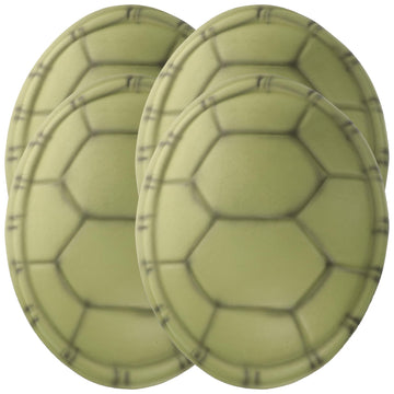 Toddmomy 4Pcs Halloween Turtle Shell Costumes, Eva Turtle Shell Backpack For Halloween Dress Up Cosplay Costume Accessories
