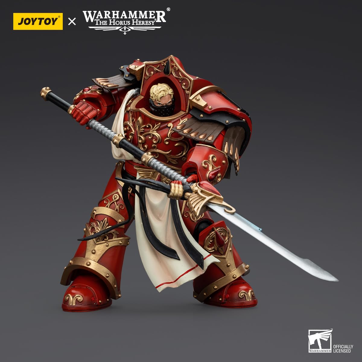 malt-inspiredISE JOYTOY 1/18 Action Figures - Warhammer The Horus Heresy Blood Angels Crimson Paladins Squad Crimson Exemplar - 6 Classic Character Collectible Age 15 and Above