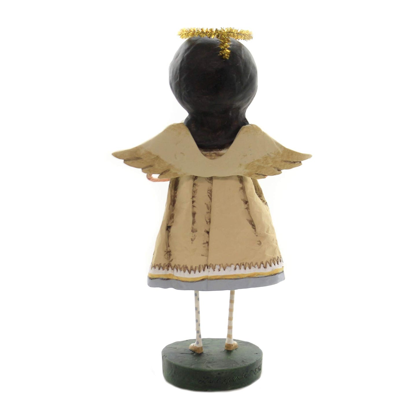Lori Mitchell Angel Of Peace Polyresin World Globe Christmas 11170