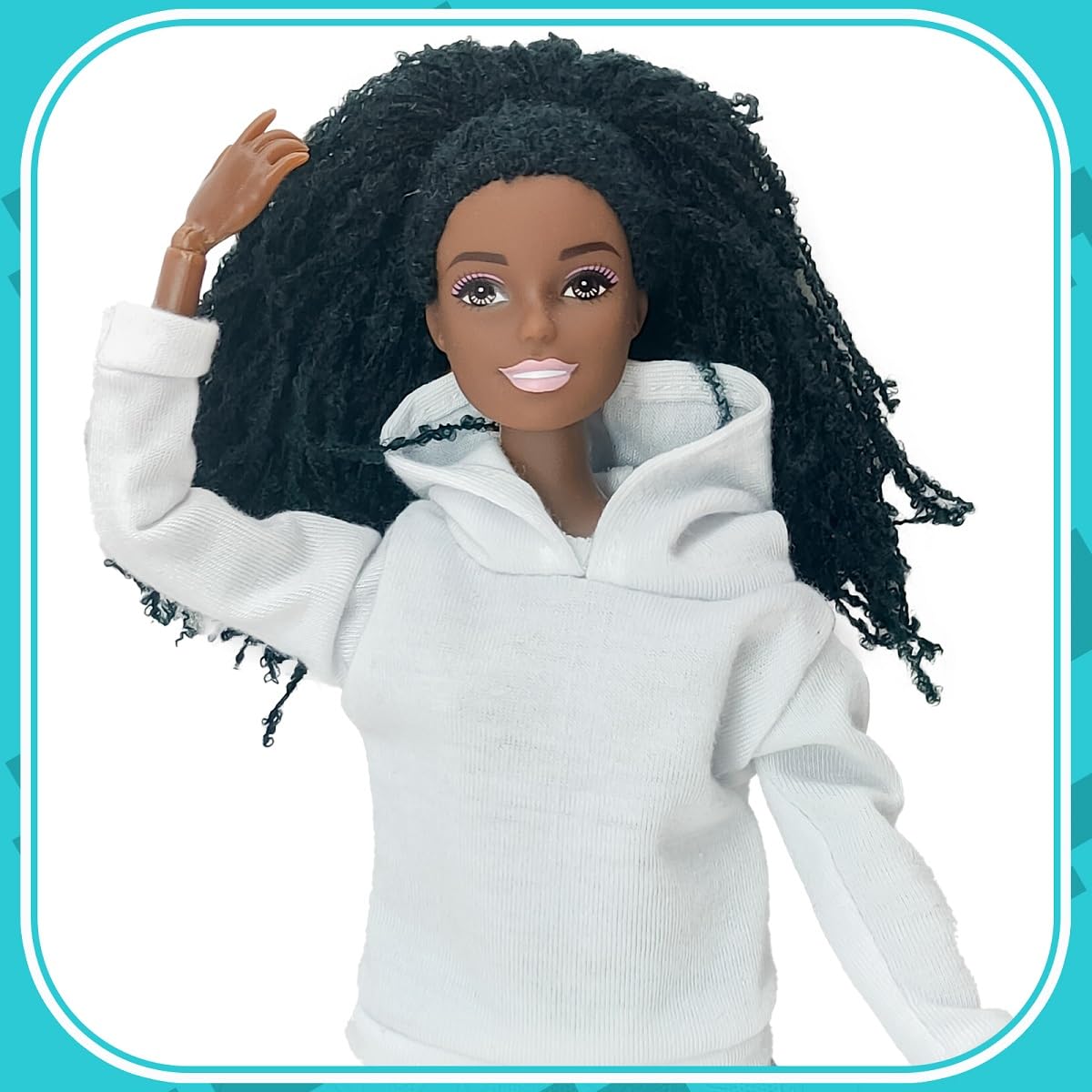 Flfuatt Stylish Fashions Girls Doll Toys, The Ultimate Fashionista Doll For Trendy Kids, 11.5 Inch Fashion Doll (G Edition)