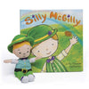 Silly McGilly St. Patrick's Day Plush Children's Book - Fun Leprechaun Tricks & Family Toy