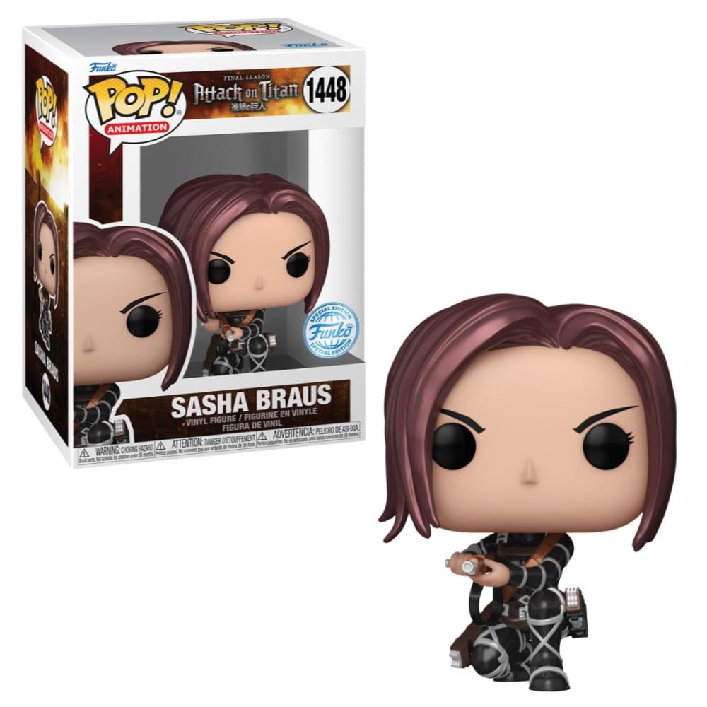 Pop! Attack On Titan - Sasha Braus Metallic Special Edition