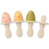 Primastella Silicone Petite Pops - Baby Popsicle Mold - Bpa Free - Dishwasher Safe - 4 Months+ (Oat Teether Pops)