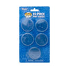Funko Pop! Stand Bases, 10 Pack - Black/White Plastic, Model 51033