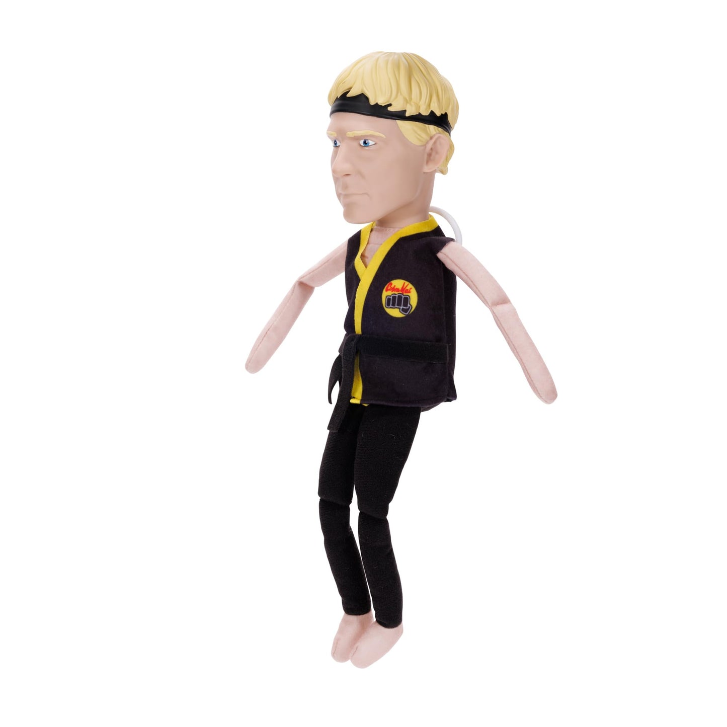 Shelf Talkers 12'' Talking Plush Johnny From The Cobra Kai Series, Pull String Toy Collectible Plush