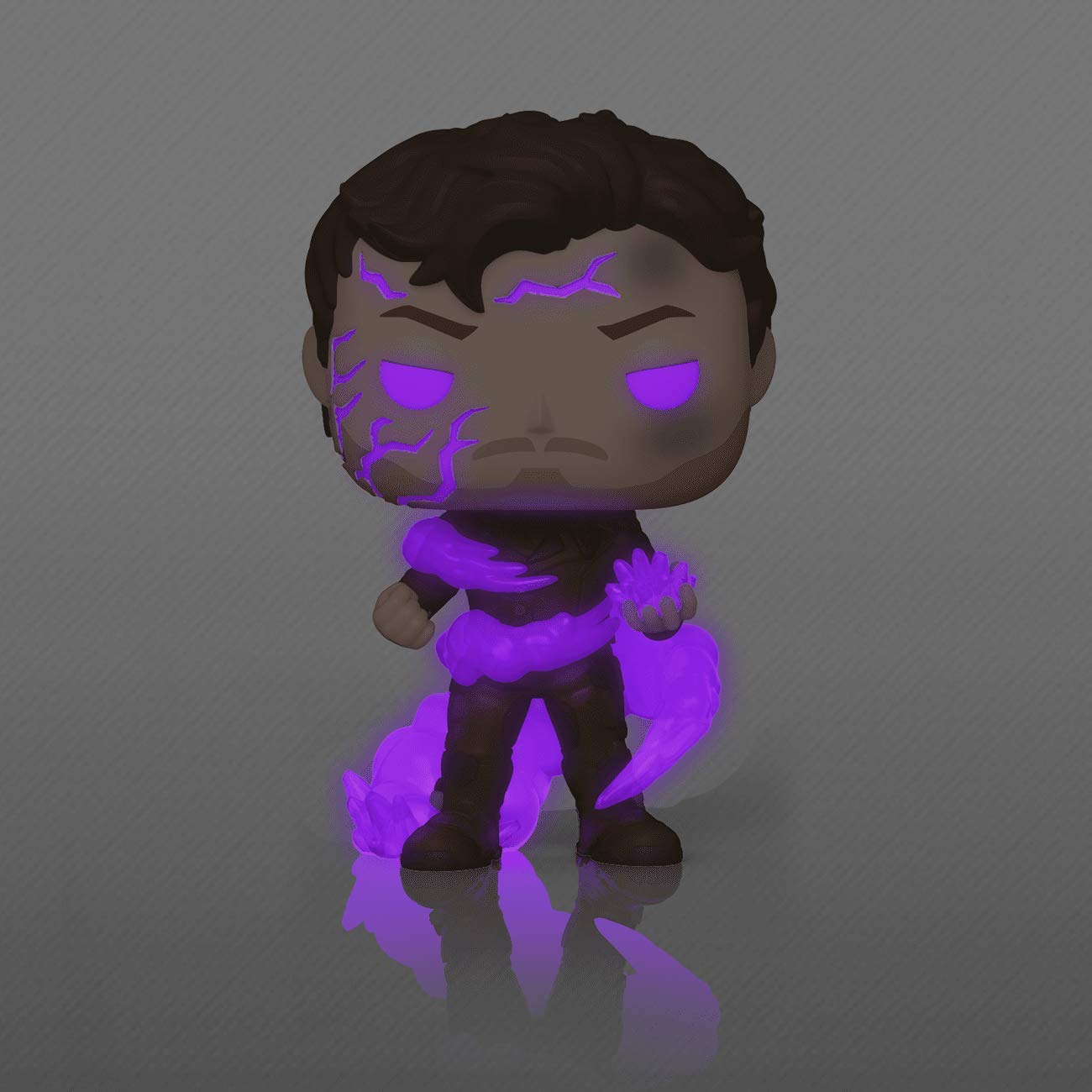 Funko Pop Marvel Collector Corps Exclusive Guardians Of The Galaxy 611 Glow-In-The-Dark Star-Lord With Power Stone