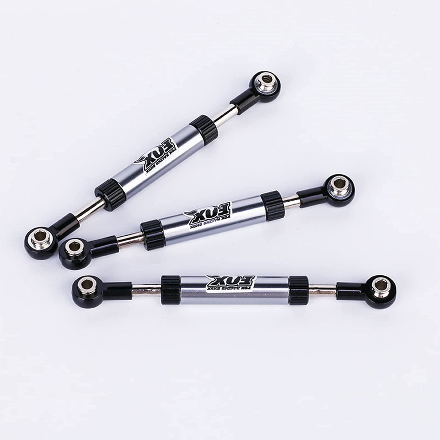 SHEAWA Adjustable Steering Rod Servo Link Linkage Pull Rod for 1/10 Axial SCX10 D90 RC Crawler Car Upgrade Part