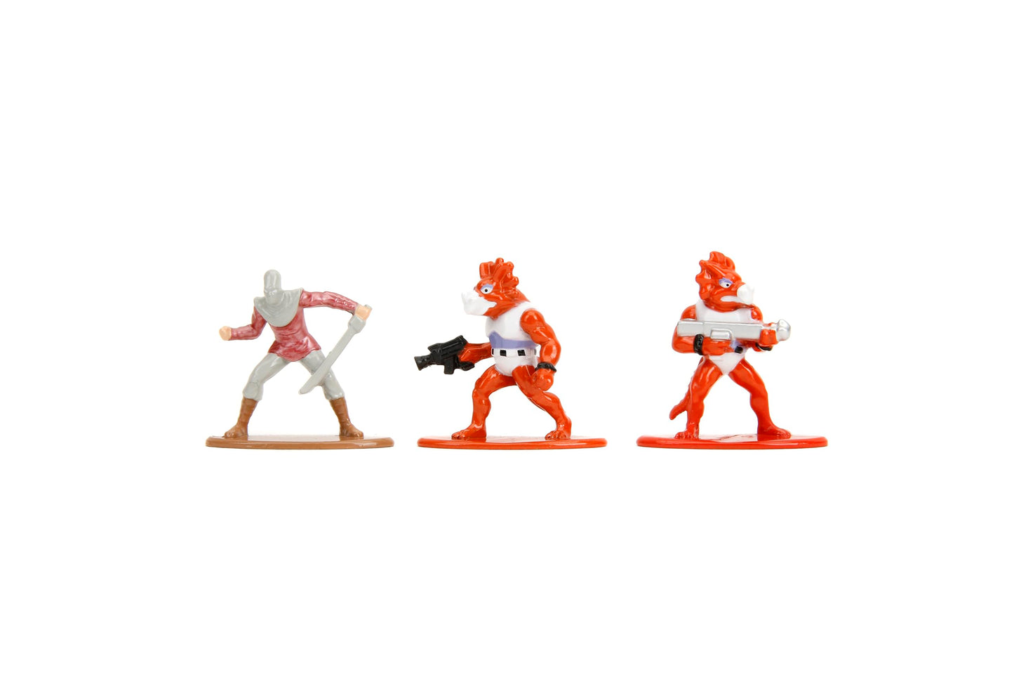 Tmnt 1.65' 18-Pack Wave 2 Die-Cast Figures Nano Metalfigs, Toys For Kids And Adults