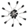 Haiboxing Rc Cars Parts 1/16 1/18 Body Clips Pins For Haiboxing New Version 18858&18859&16889 Rc Cars (20-Pack)