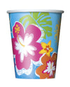9oz Hula Girl Luau Party Cups, 8ct