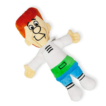 George Jetson Squeaky Dog Chew Toy -- Light To Moderate Chewing Dog Toy, 12 Inches, By Crowded Coop