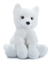 The Petting Zoo Arctic Fox Stuffed Animal Plushie, Gifts For Kids, Wild Onez Wildlife Animals, Fox Plush Toy 9 Inches