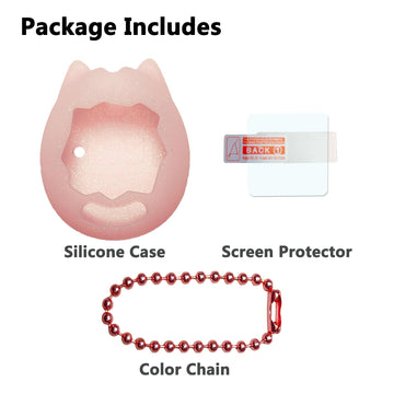 Silicone Cover Case For Tamagotchi Original, Protective Sleeve Skin For Original Tamagotchi Digital Pet Accessories(Only Case)(P