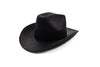 Little Adventures Costume Cowboy and Cowgirl Felt Hats (Black)