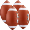 Lewtemi 4 Pcs 27 Inch Giant Inflatable Football Large Inflatable Sports Balls Jumbo Beach Balls For Football Party Favors Decora