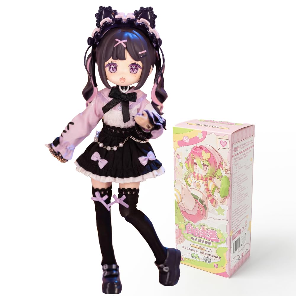 Xidondon New Electronic Cute Pet Series Blind Box Mystery Box Action Collectable Anime Figure Model Gift 1/12 Bjd Doll Toys,No E