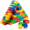 PREXTEX 100-Piece Building Blocks Set for Toddlers - Jumbo Toy Blocks in 5 Colors for Kids 18 Months and Up, Encourages Creativi