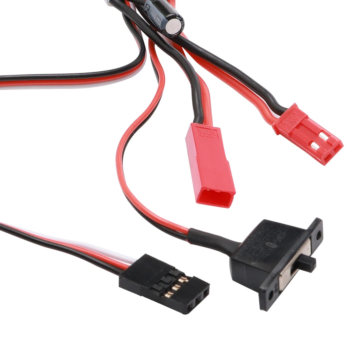 SD Racing Parts RC 20A Brushed ESC Motor Speed Controller Switchable Brake for RC Car Boat Tank