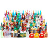 Nwfashion 120Pcs Miniature Decor Drink Bottle Dessert Pastry Food Cake Topper Dollhouse Decoration (Drink)