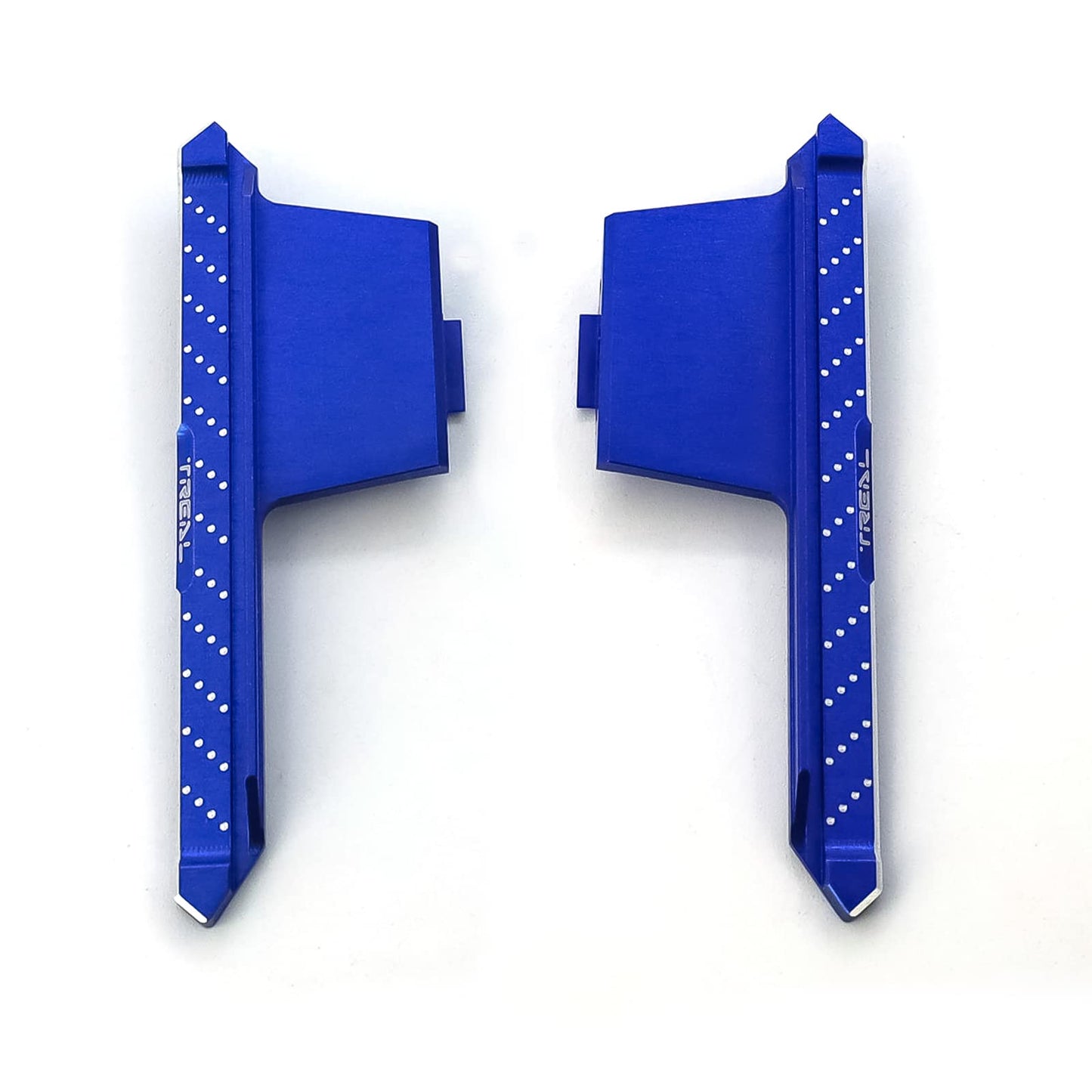 TREAL Axial SCX24 Gladiator Side Step Alu 7075 Running Board Rock Slider (Blue)