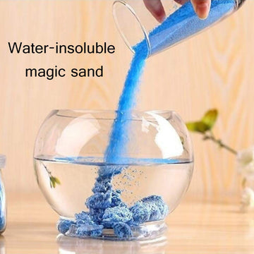 12 Pack Magic Sand, 4lbs - Atlantis Sand, Fantastic Sand Never Gets Wet Magic Sand - Amazing Hydrophobic Space Sand,Colored Play
