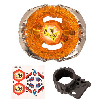 Battling Tops Game Metal Fusion 4D Gyro Bb126 Flash Sagitario Spinning Top Toys (Bb-126)