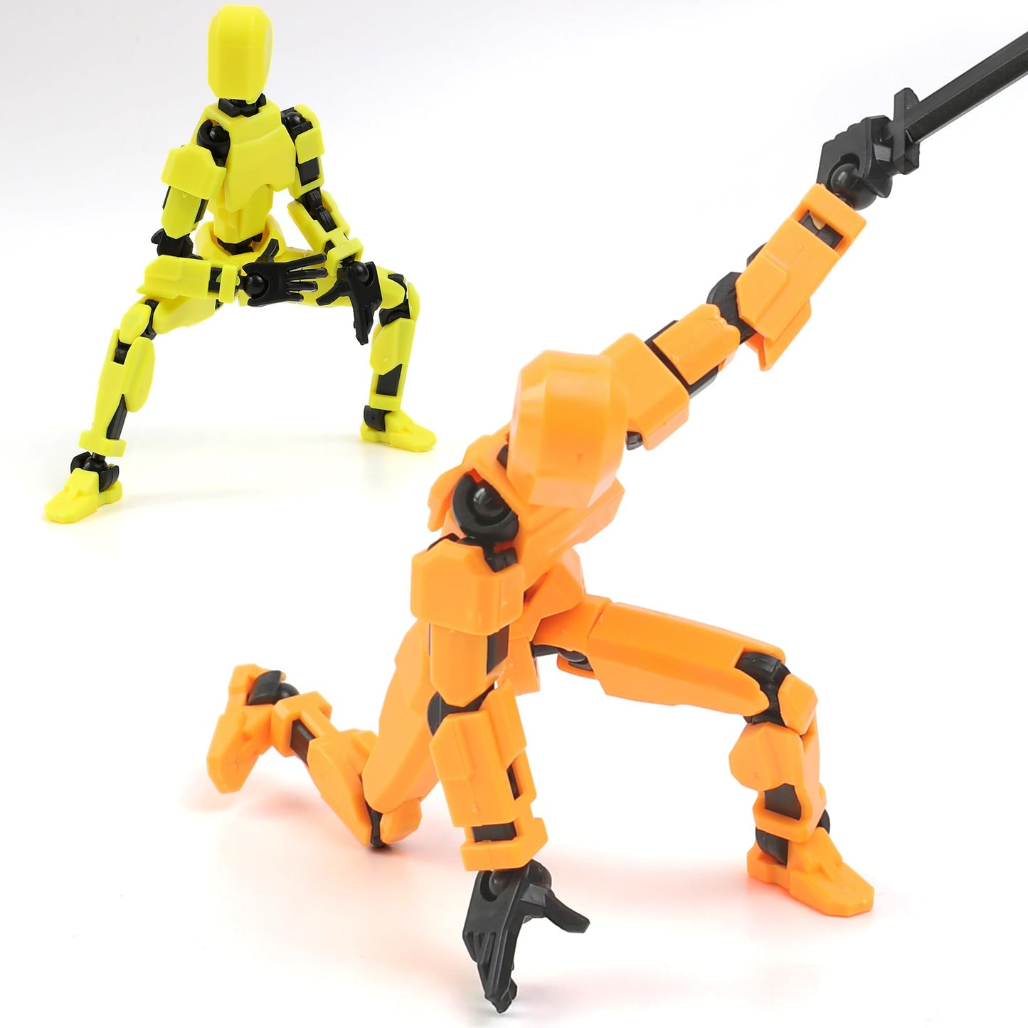 Fugacus Titan 13 Action Figure, Dummy 13 Action Figure Lucky 13 Action Figure T13 Action Figure 3D Multi-Jointed Movable, T13 Ac