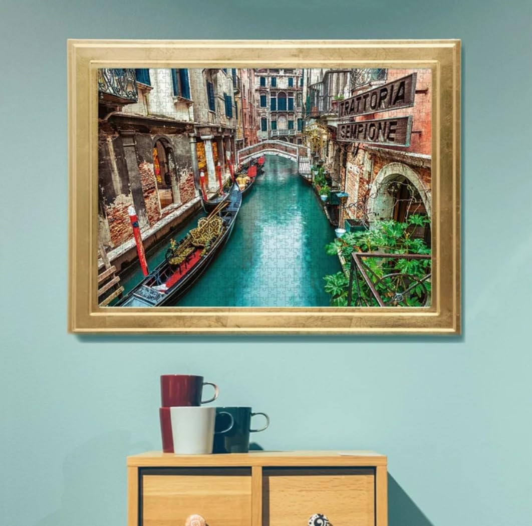 Clementoni Collection 39458 - Venice Canal Puzzle For Adults And Children - 1000 Pieces, Ages 10 Years Plus