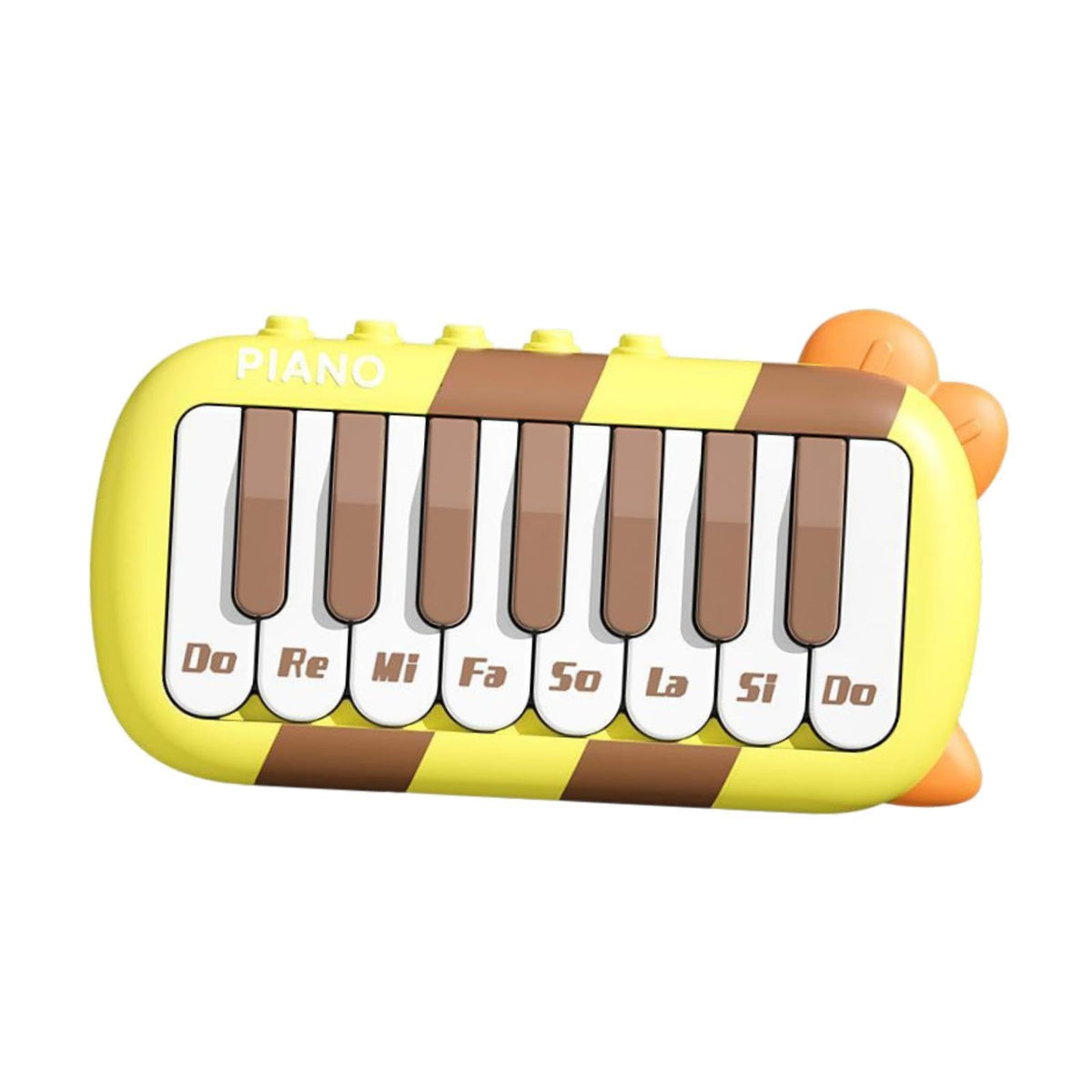 Trendynest Baby Piano Toy Early Learning Birthday Gifts Baby Musical Toy For Girls Boys Yellow | Toys & Hobbies | Educational |