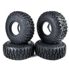 RCLIONS 4PCS 2.9inch Tires RC Wheels Tyre with Foam Insert for Axail SCX6 AXI05000 1/6th RC Crawler Car