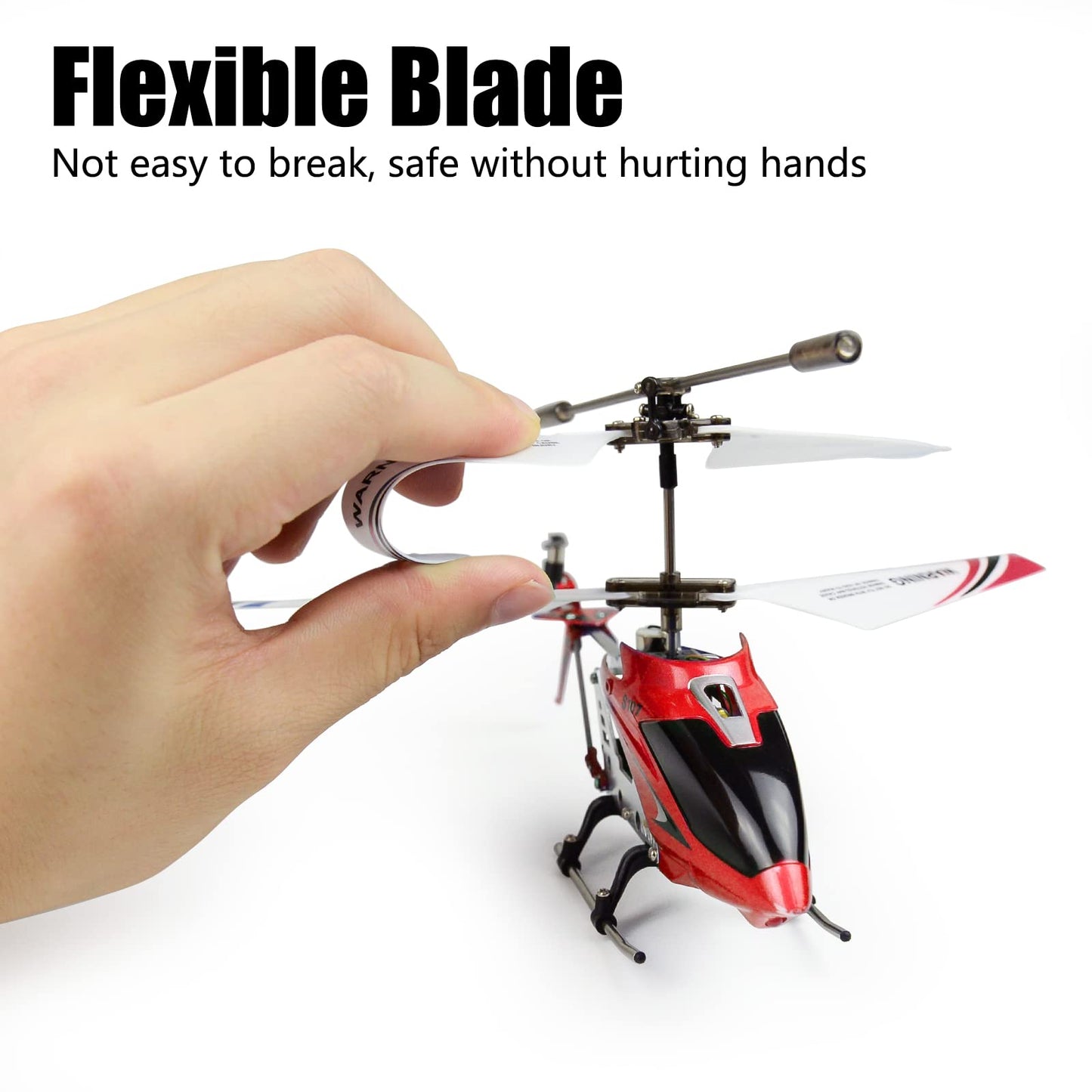 Cheerwing S107/S107G Phantom 3Ch 3.5 Channel Mini Rc Helicopter With Gyro Crimson