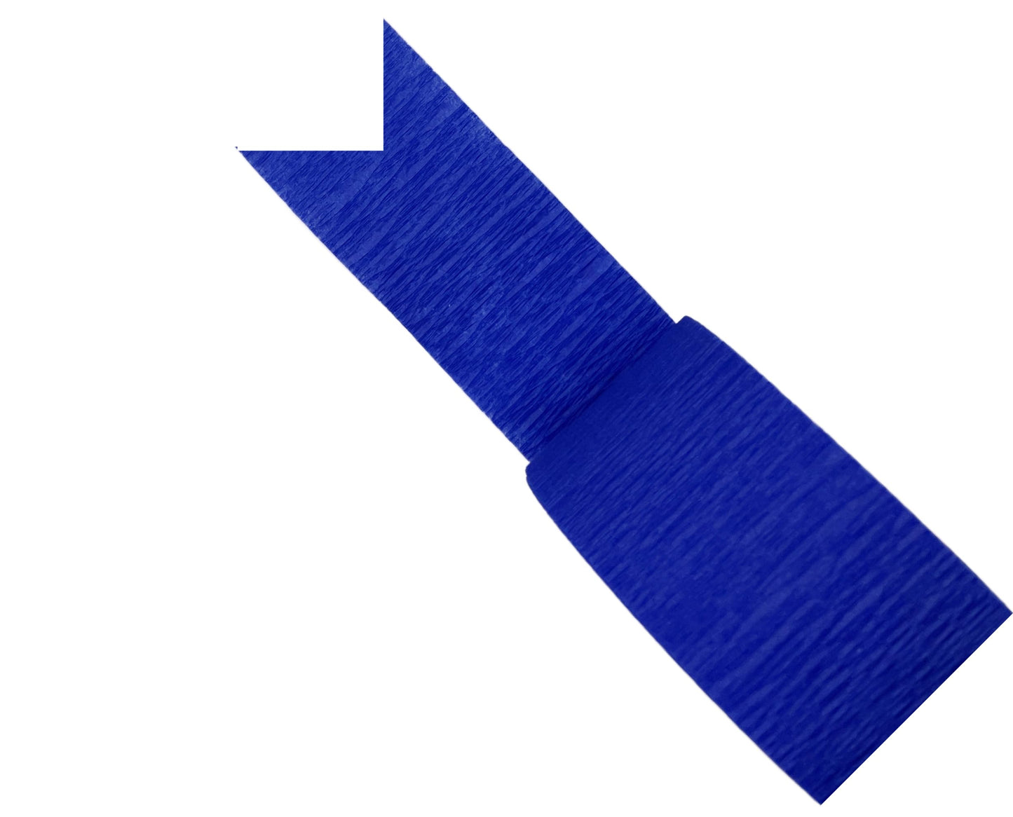 Blue and White Crepe Paper Streamers (2 Rolls Each Color) MADE IN USA!