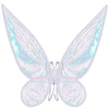 Fairy Wing,Butterfly Fairy Halloween Costume Angel Wings,Halloween Costume Sparkle Angel Wings Dress Up Party Favor White