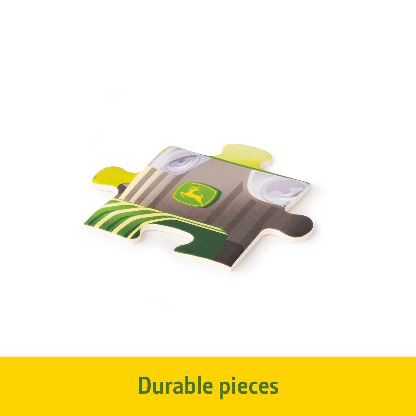 John Deere Farm Kids Puzzle - Kids And Toddler Puzzle With Large Durable Pieces - Toddler Learning Toys For Early Childhood Development - Kids Puzzles - 70 Piece - Puzzle For Kids Ages 4 And Up