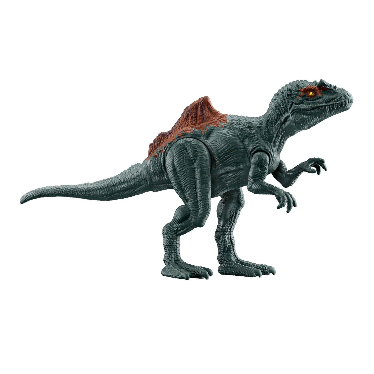 Jurassic World Concavenator Action Figure - 12" Dark Blueish Black Red - HLK93 - Plastic Collectible