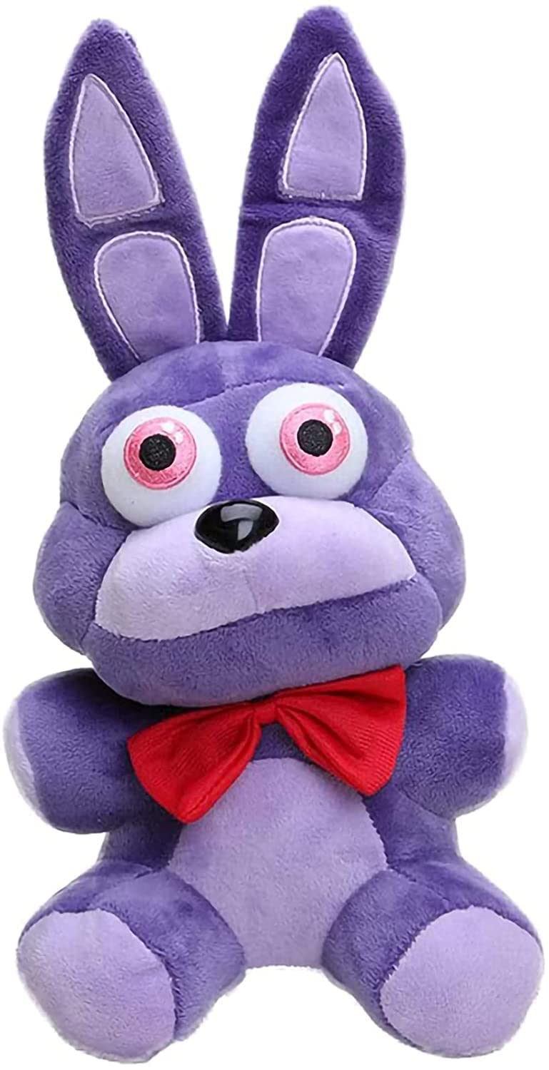 Imedgog 3Pack Five Night Plushies 7Inch Five Night Plush Toys - Light Springtrap Bonnie Foxy Toy Bonnie Stuffed Animal Doll Foxy