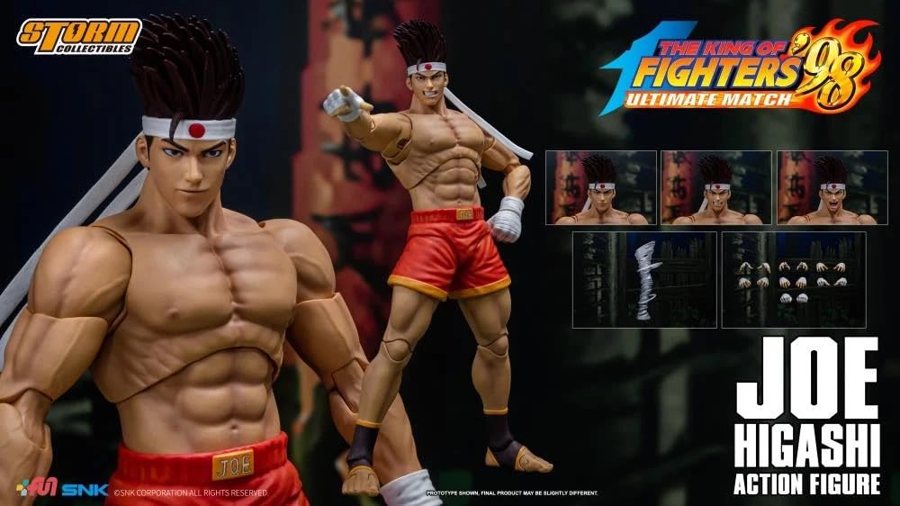Storm Collectibles 1/12 Scale King Of Fighters 98 Um Joe Higashi Collectors Action Figure