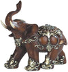 George S. Chen Imports Ss-G-88098 Thai Elephant Wood Like Design Figurine, 6'