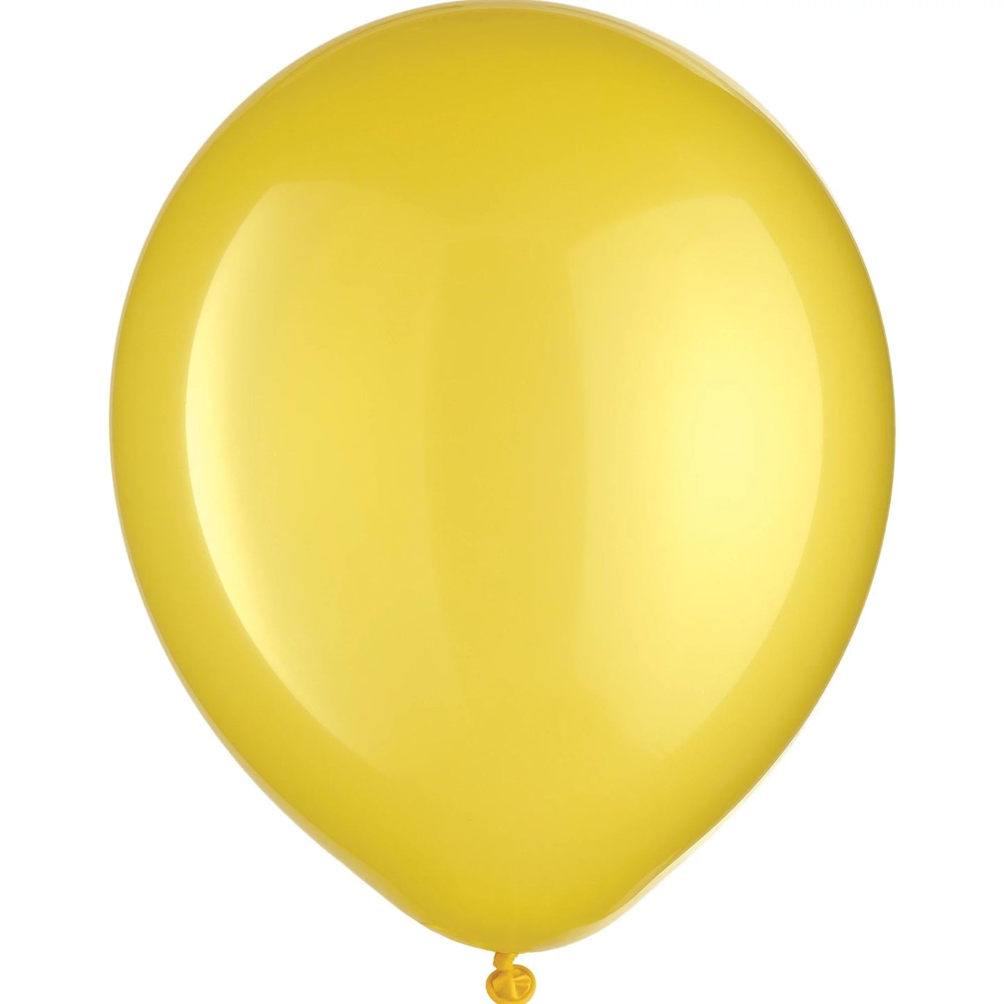 Yellow Sunshine Solid Color Latex Balloons - 9' (Pack Of 20) - Perfect For Parties, Celebrations & Holiday Decorations