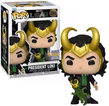 Funko POP! Loki: President Loki 1066 Winter Convention 2022 limited availability
