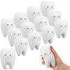 Shappy 24 Pcs Dentist Gift Teeth Jumbo Kawaii Teeth Slow Rising Squeeze Cute Tooth Cartoon Tooth Toy For Girls And Boys Soft Str