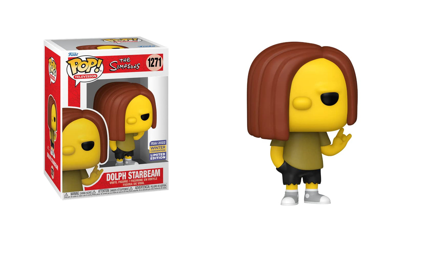 Funko The Simpsons Dolph Starbeam Winter Convention 2022 Pop Exclusive