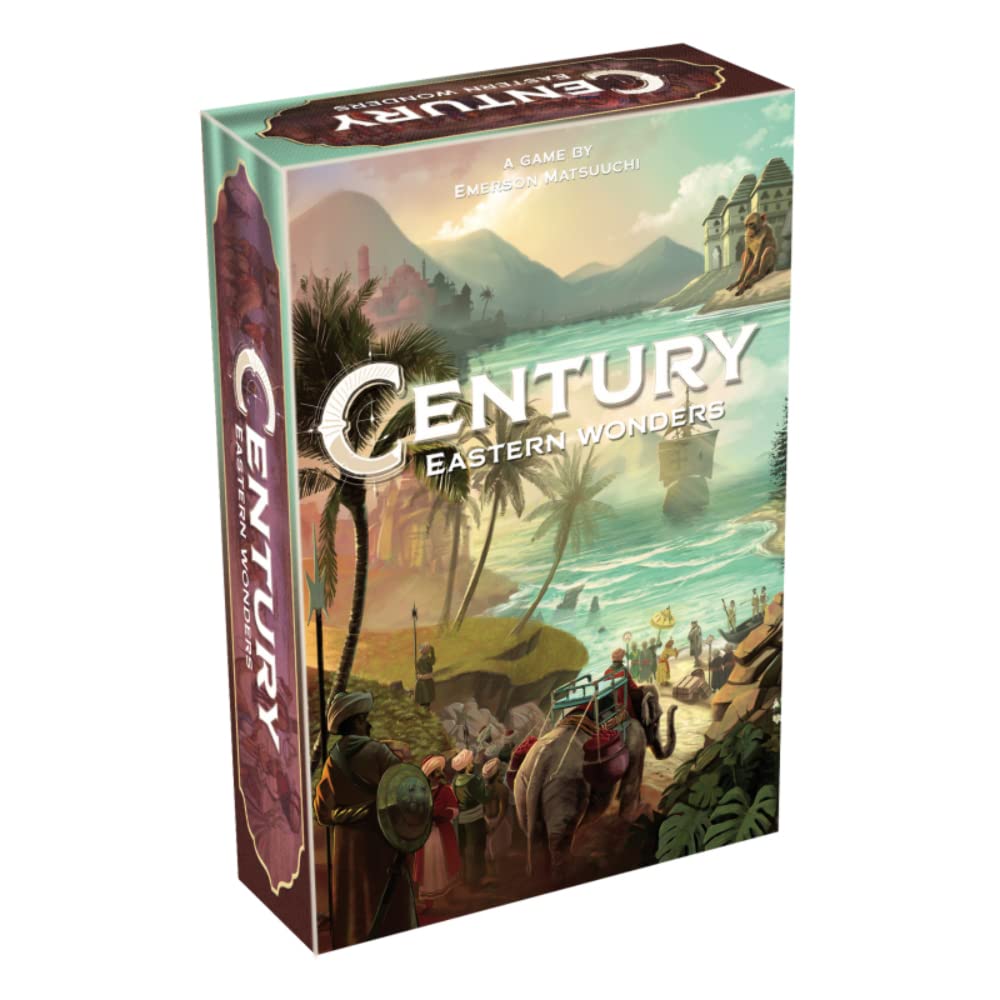 Century Eastern Wonders Board Game - Set Sail for Exotic Wonders in The Spice Islands! Strategy Game for Kids & Adults, Ages 8+,