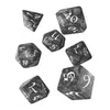 Q-Workshop Classic RPG Smoky & White Dice Set (7 Piece)