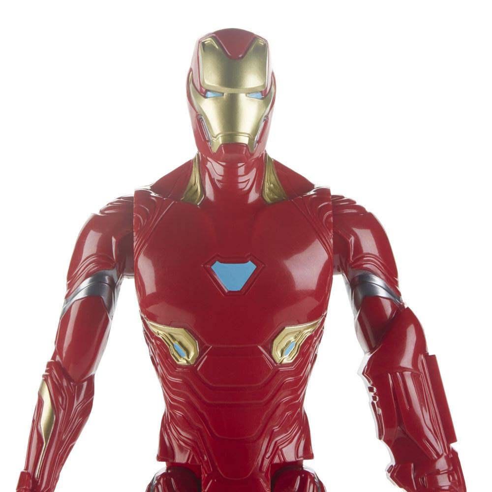 Marvel Avengers: Endgame Titan Hero Series Iron Man 12'-Scale Super Hero Action Figure Toy With Titan Hero Power Fx Port