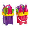 Siva Toys 225167 Siva ''Sandeimerset Castle Glitter 7 Pcs. '', Multi Colour