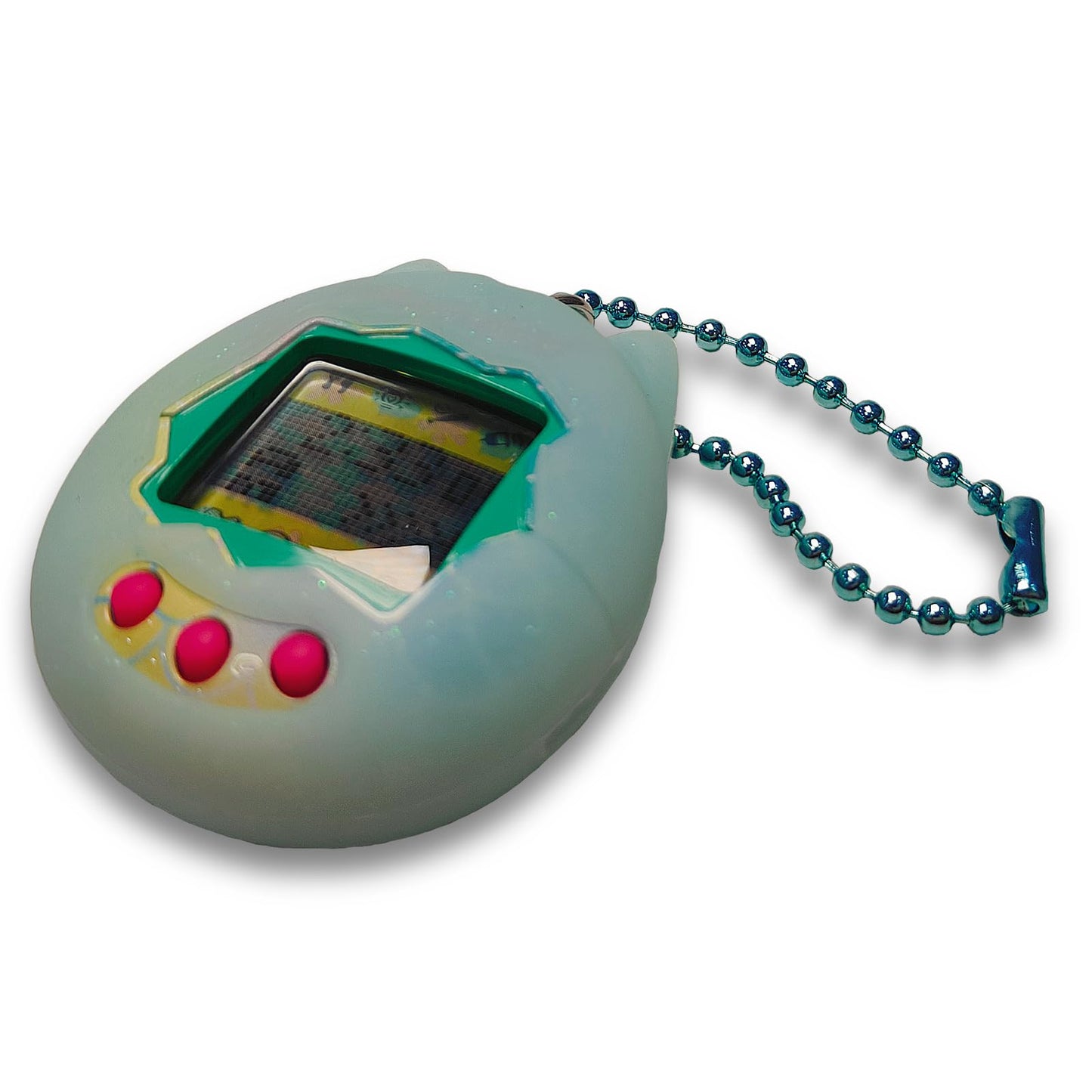 Silicone Cover Case For Tamagotchi Original, Protective Sleeve Skin For Original Tamagotchi Digital Pet Accessories(Only Case)(Blue)