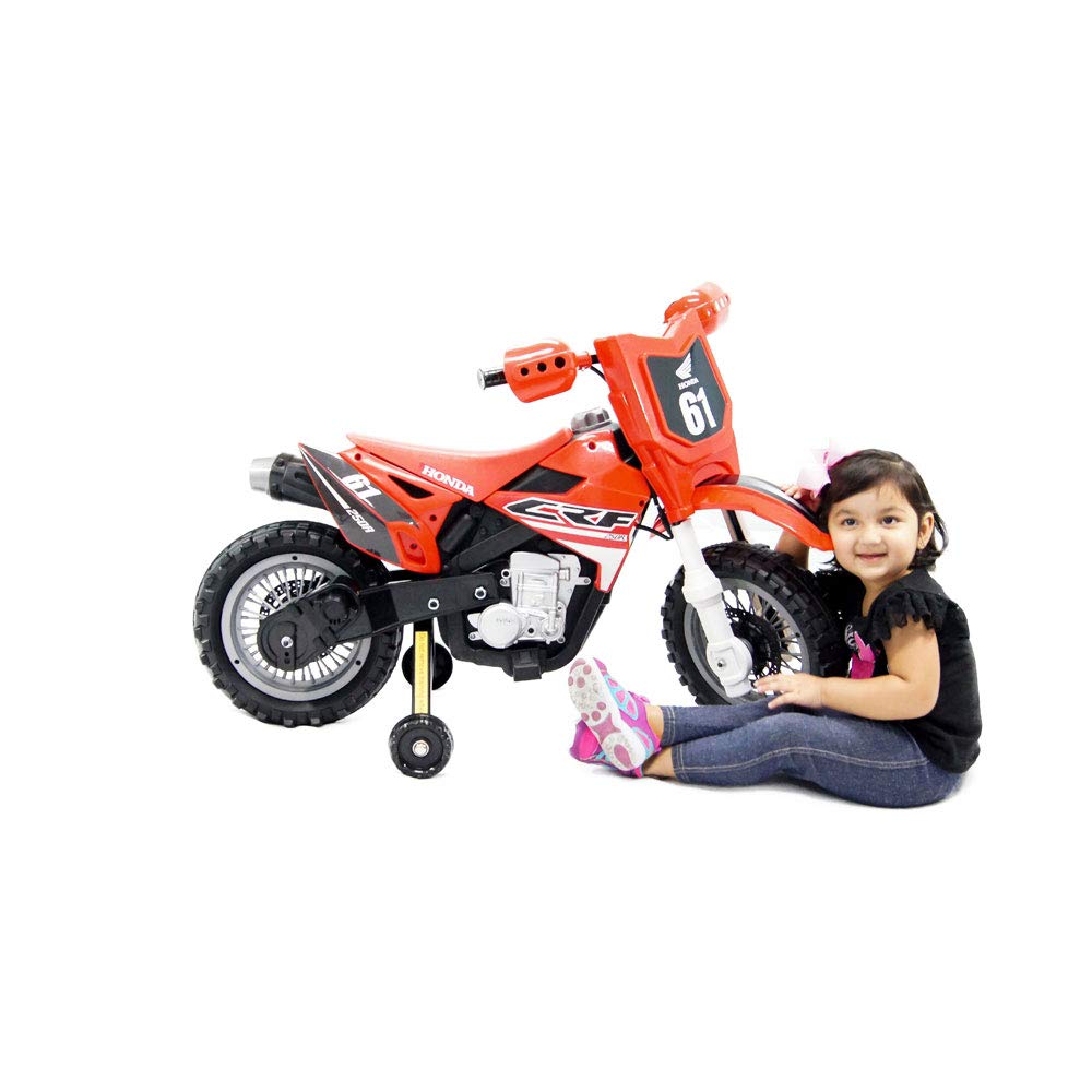 Best Ride On Cars Honda Crf250R Dirt Bike 6V Red