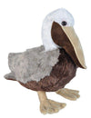 Wild Republic Brown Pelican Plush, Stuffed Animal, Plush Toy, Gifts For Kids, Cuddlekins 15 Inches